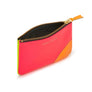 COMME des GARCONS WALLET Super Fluo Pink Yellow SA8100SF