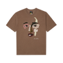 Kidsuper Shaped Face T-Shirt Espresso