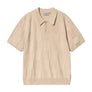 Carhartt S/S Checker Polo Fleur De Sel I034535.2LPXX