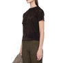 Song For The Mute Women's Slim Tee Brown