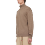 Song For The Mute Zip Up Funnel Cardigan Khaki