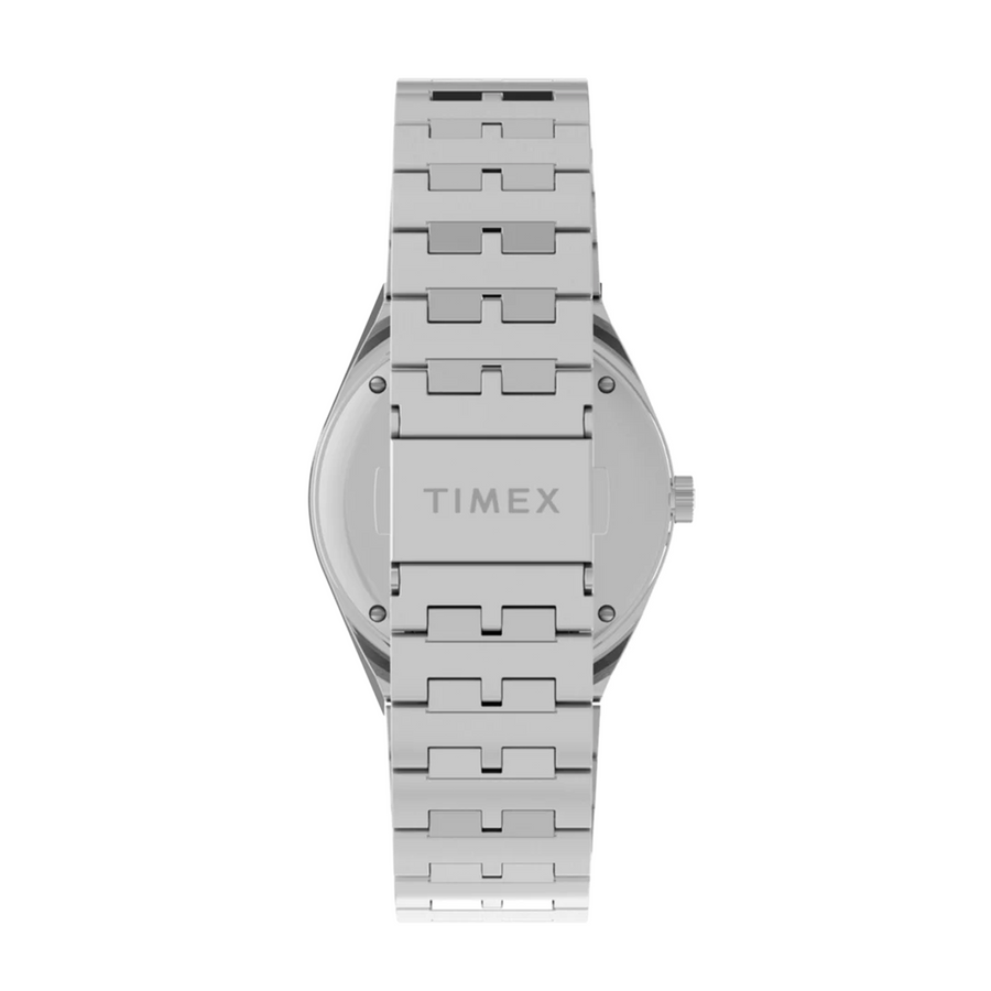 Timex Q GMT 38mm Stainless Steel Bracelet Watch TW2V38000