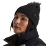 The North Face Oh Mega Fur Pom Beanie Tnf Black