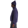 The North Face TNF Red Box Half Zip Fleece Eternal Purple