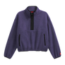 The North Face TNF Red Box Half Zip Fleece Eternal Purple