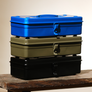 Toyo Steel Trunk Toolbox T-320 32cm Black