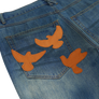 Kidsuper Washed Doves Denim Blue