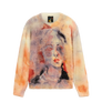 Kidsuper Watercolor Face Mohair Sweater