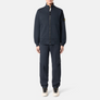 Stone Island Zip Up Cardigan Navy Blue K1S156100643