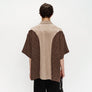 Song For The Mute Zip Up Gym Shirt Beige 251_MSH070_GNGMBGE