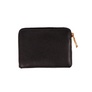 Mister Green Leather Zippered Wallet Black