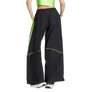 adidas Women's Teamgeist Adicolor Oversized Woven Track Pant Black/Siggnr JV7478