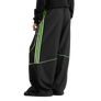adidas Women's Teamgeist Adicolor Oversized Woven Track Pant Black/Siggnr JV7478