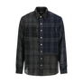 Andersson Bell Check Layered Shirts Black ATB1275M