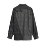 Engineered Garments Classic Shirt Navy/Grey Cotton Deco Jacquard