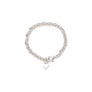Human Made Heart Silver Bracelet Silver HM29GD070S