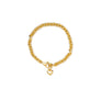 Human Made Heart Silver Bracelet Gold HM29GD070G