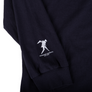 Engineered Garments Printed Cross Crew Neck LS T-Shirt B Navy - Graphic