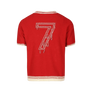 Andersson Bell Football Short Sleeve Sweater Red ATB1285M