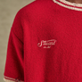 Andersson Bell Football Short Sleeve Sweater Red ATB1285M