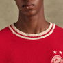 Andersson Bell Football Short Sleeve Sweater Red ATB1285M