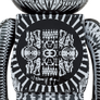 Medicom Toy BE@RBRICK H.R Giger Black Chrome 1000%