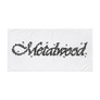 Metalwood Flies Caddie Towel White