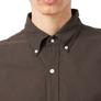 nanamica Button Down Wind Shirt Brown