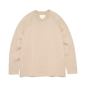 Nanamica Cotton Cashmere Sweater Beige