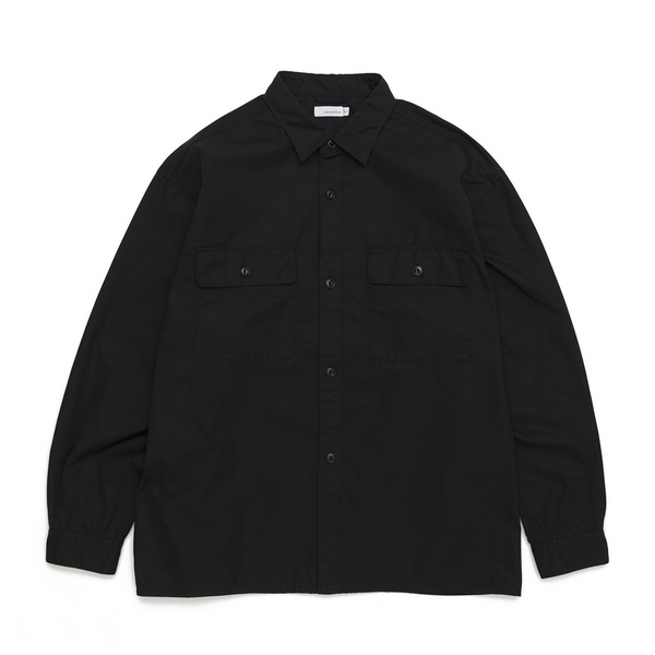 Nanamica Utility Light Wind Shirt Black – Laced