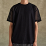 Andersson Bell Sapa Sheer Short Sleeve Sweater Black ATB1287M