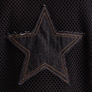 Andersson Bell Star Patch Mesh T-Shirts Black ATB1295M