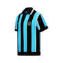 Andersson Bell Stripe Soccer Polo Sweater Black/Blue ATB1325M