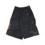 Andersson Bell Unisex Double Paneled Mesh Shorts Black APA817U