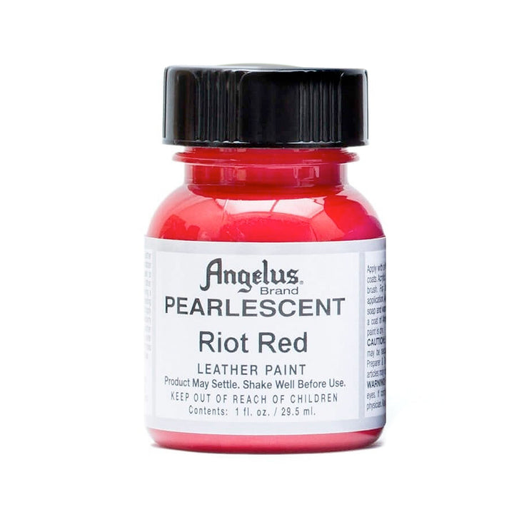 Angelus Paint 1 Ounce Pearlescent Riot Red