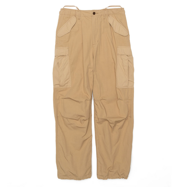 nanamica Cargo Pants Beige Laced