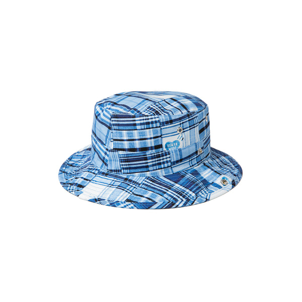 Human Made Patchwork Bucket Hat Blue HM23GD041b – Laced