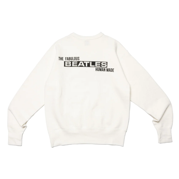 Human Made Beatles Tsuriami Sweatshirt White HM25CS014 – Laced