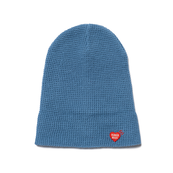 Human Made Waffle Beanie Blue HM25GD008 – Laced