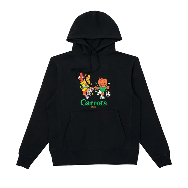 Felt x Carrots Mascot Hoodie Black Laced