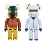 Medicom Toy BE@RBRICK 1000% Daft Punk Discovery Ver. Set