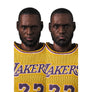 Medicom Toy MAFEX No.127 Lebron James (Los Angeles Lakers) Action Figure