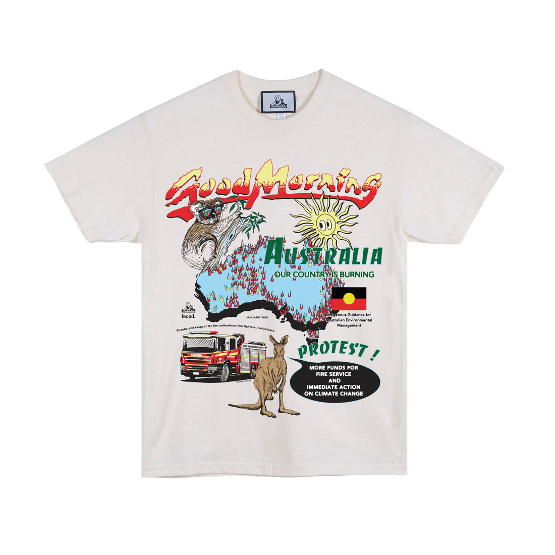 JUNGLES X LACED BUSHFIRE CHARITY TEE