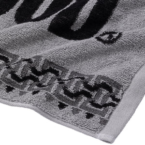 Neighborhood Geometric Pattern Towel Gray  251FTNH-AC02