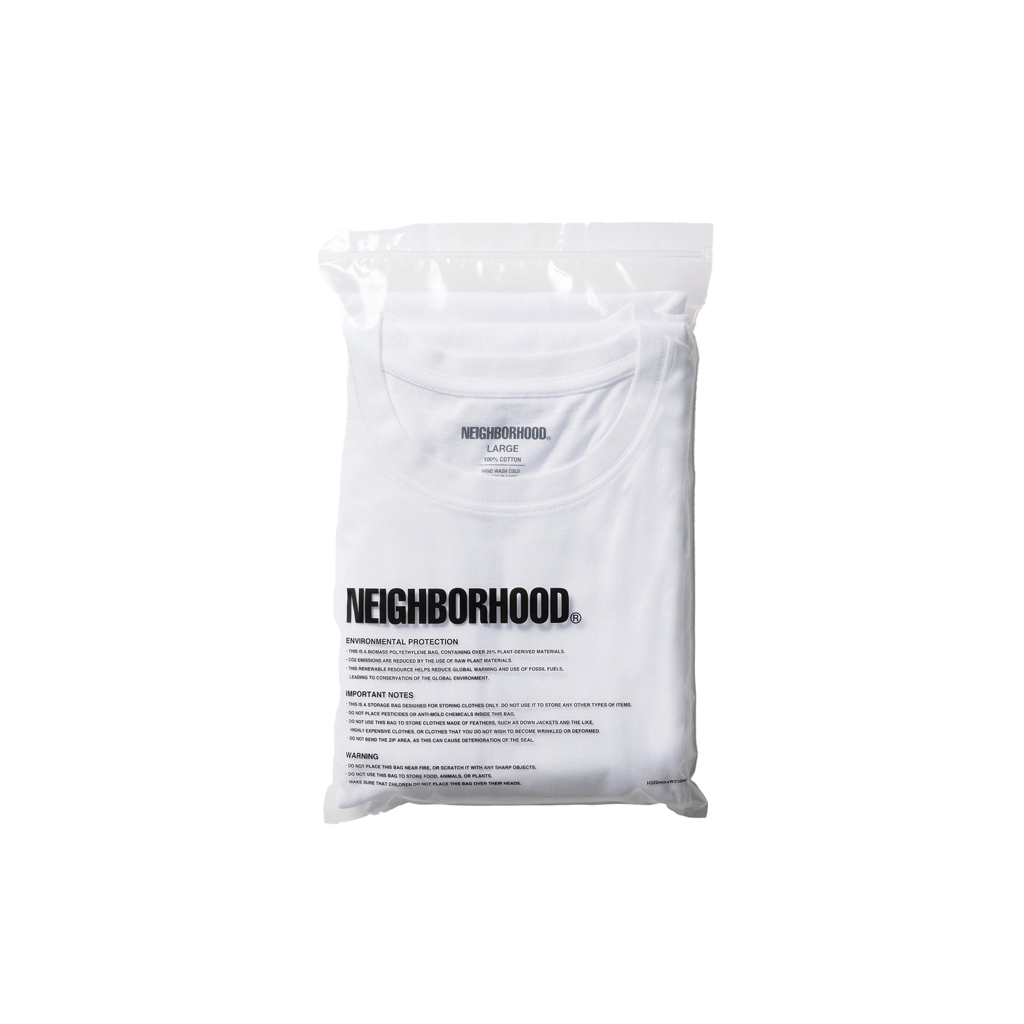 Neighborhood Classic 2-Pack Tee S/S White