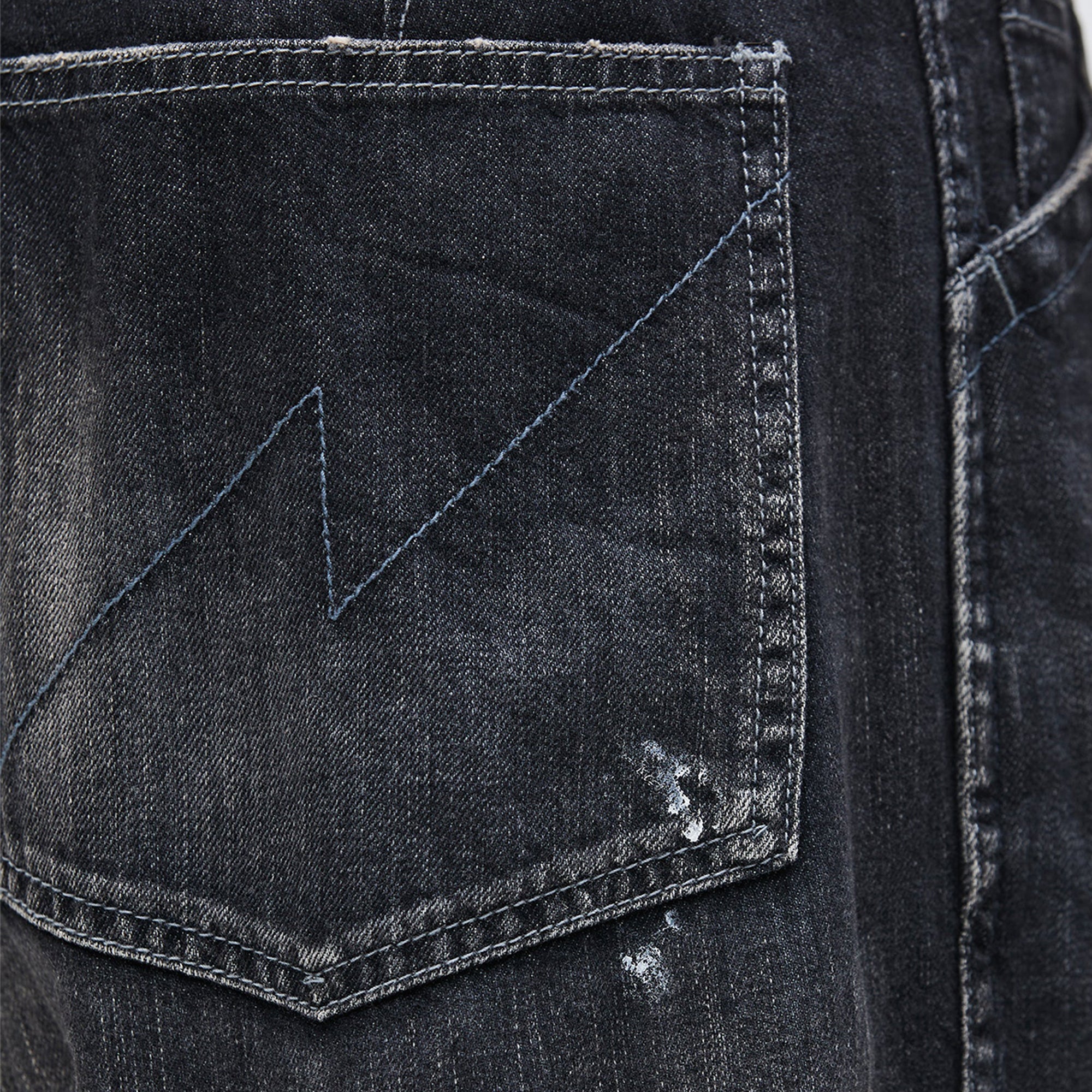 Neighborhood Washed Lw Denim Utility Pants Black