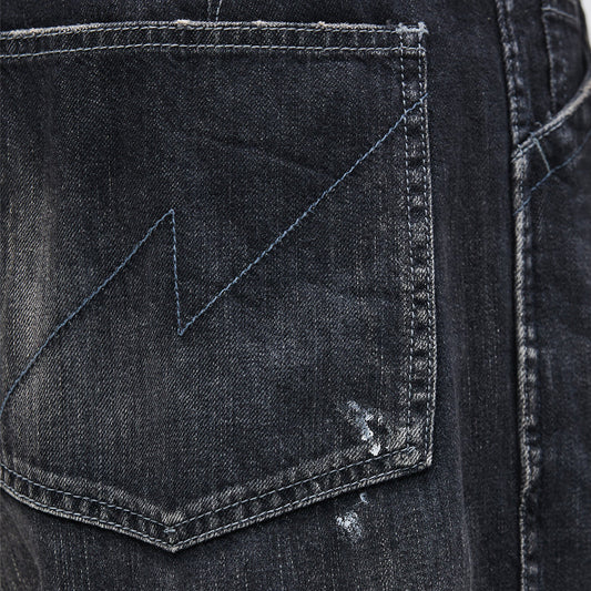 Neighborhood Washed Lw Denim Utility Pants Black