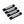 Neighborhood Logo Magnet Bar Set Black  251YJNH-AC02