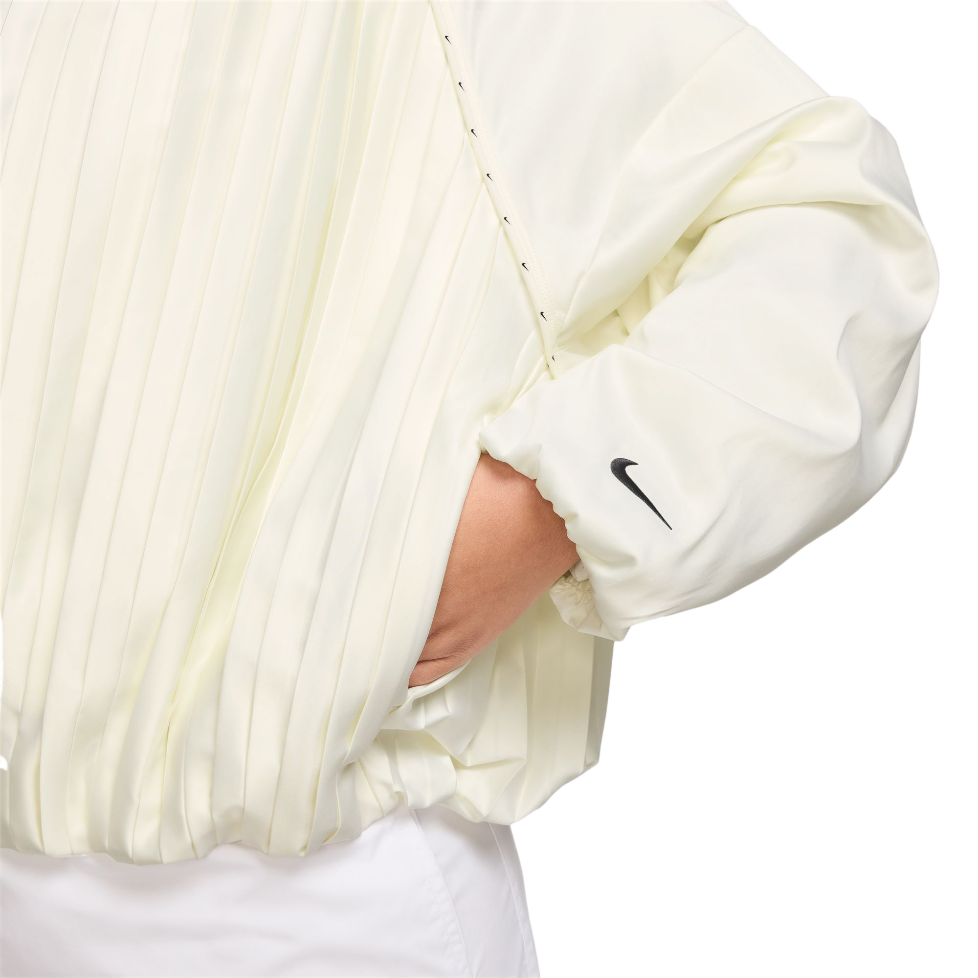 Nike Women's Sportswear Collection Pleated Track Jacket Sail/Sail HJ0516-133