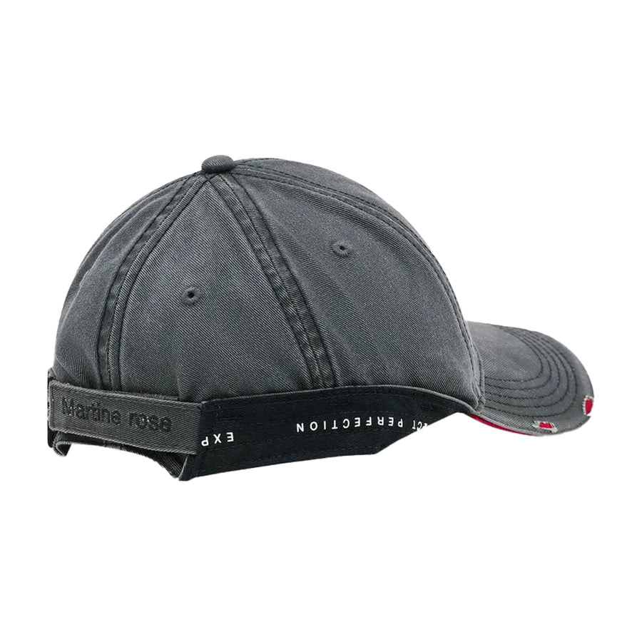 Martine Rose Roll Back Cap Grey/Red